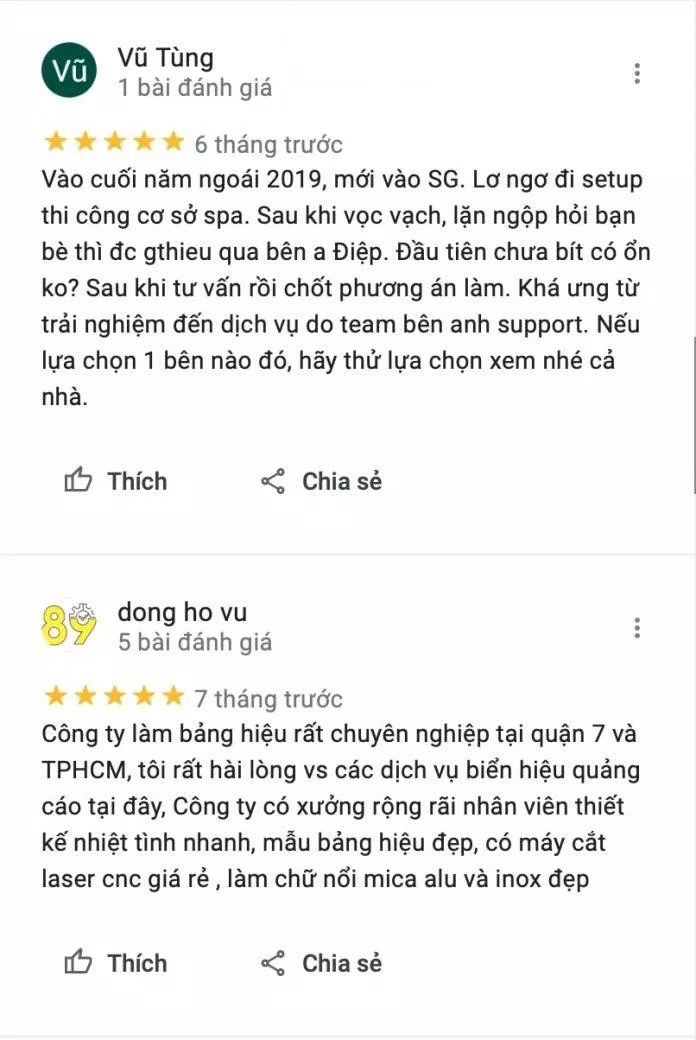Review Công ty Quảng cáo Sài Gòn (Ảnh BlogAnChoi)