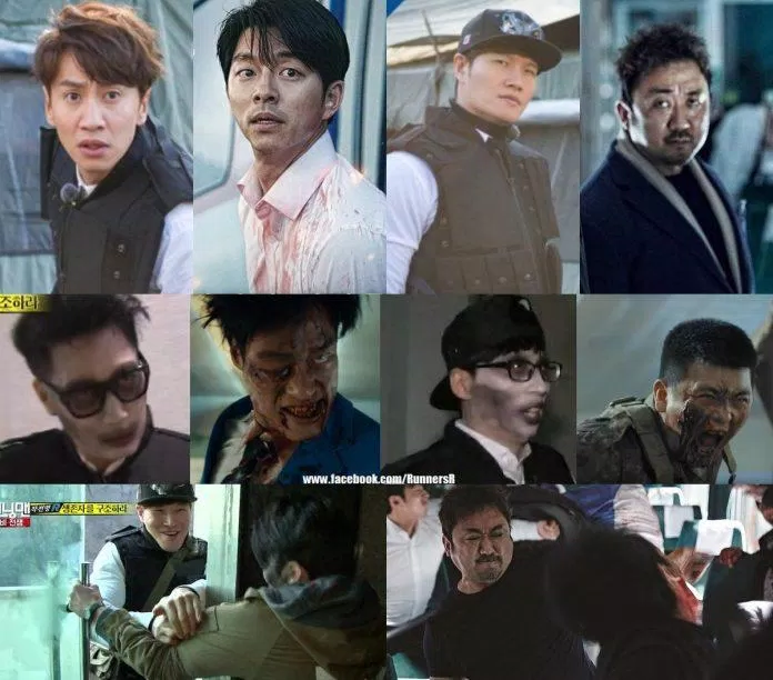 Sự giống nhau giữa tập 277 và bộ phim nổi tiếng Train to Busan. ( Ảnh : Internet).
