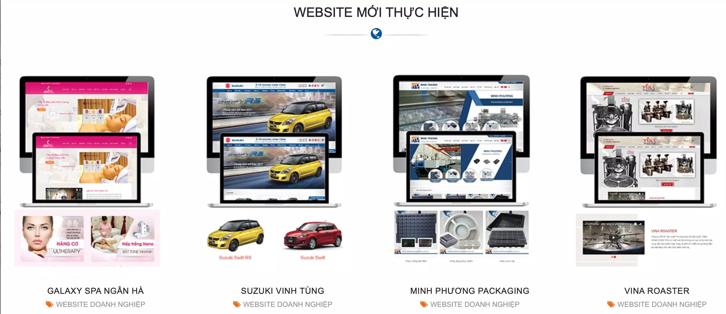 Giao diện của Công ty thiết kế web Saigon Hitech (Ảnh BlogAnChoi)