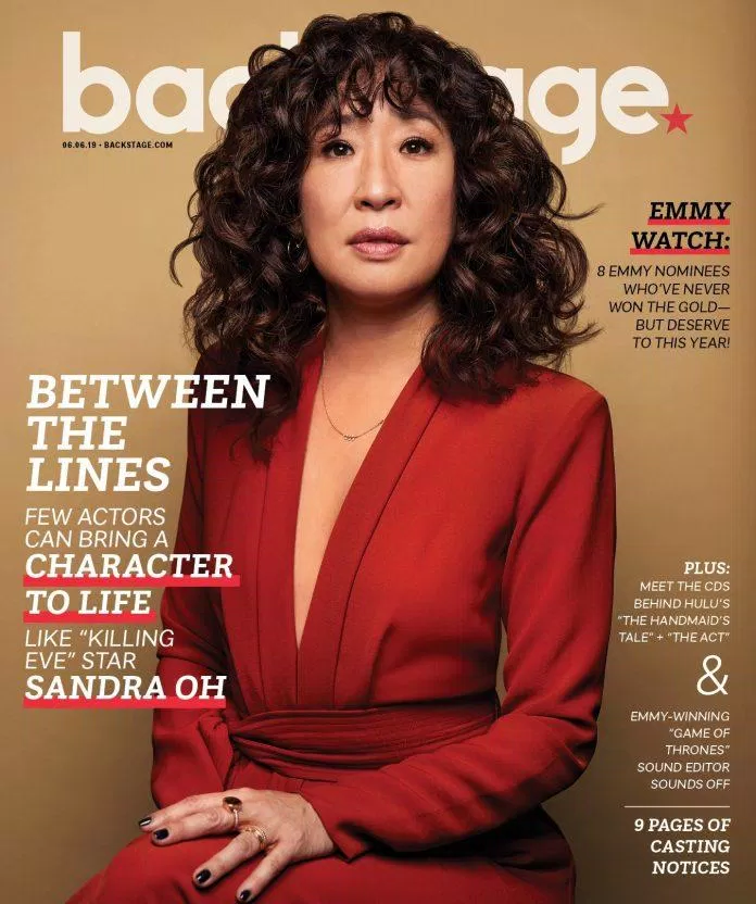 Sandra Oh đầy quý phái trên bìa tạp chí (Ảnh: Internet)