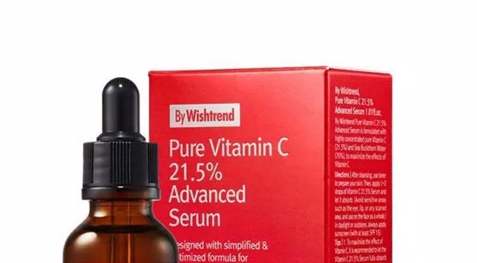 Serum dưỡng trắng da By Wishtrend Pure Vitamin C 21,5% Advanced Serum ( Nguồn: internet)