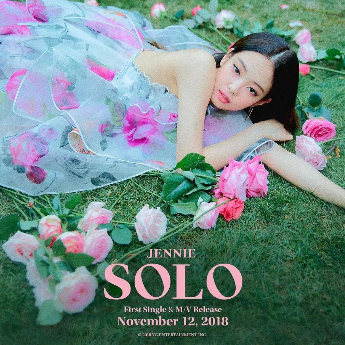Poster ca khúc đầu tay của Jennie (Nguồn: Internet).