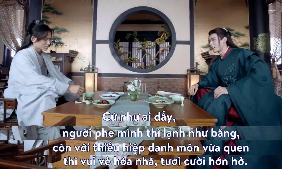 Khi thấy A Tự nói chuyện với người khác. (Ảnh: BlogAnChoi)