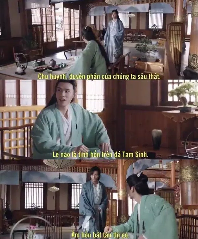 Sau 3-4 lần đụng mặt Ôn Khách Hành, Chu Tử Thư đã hiểu ra tên này không phải người, mà là âm hồn bất tán. (Ảnh: BlogAnChoi)