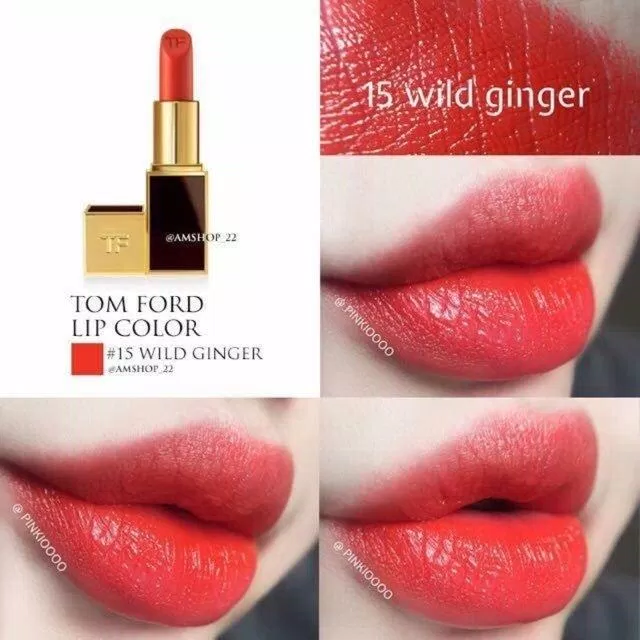 Son Tom Ford màu Wild Ginger (đỏ cam). (ảnh: internet)