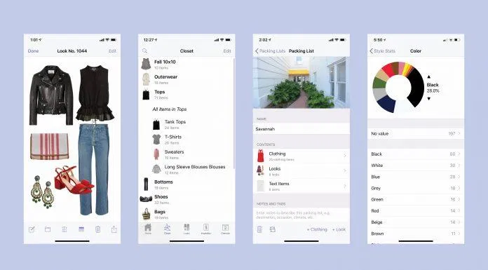 Không cần đau đầu hôm nay mặc gì vì đã có StyleBook (ảnh: Internet).