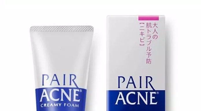 Sữa rửa mặt trị mụn, ngừa mụn nội địa Nhật Pair Acne Creamy Foam. (ảnh: intermet)