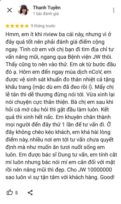Đánh giá tích cực từ khách hàng (Nguồn: BlogAnChoi)
