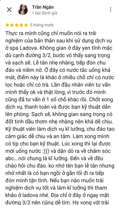Đánh giá tích cực từ khách hàng (Nguồn: BlogAnChoi)