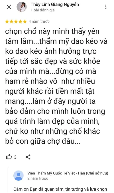 Đánh giá tích cực từ khách hàng (Nguồn: BlogAnChoi)