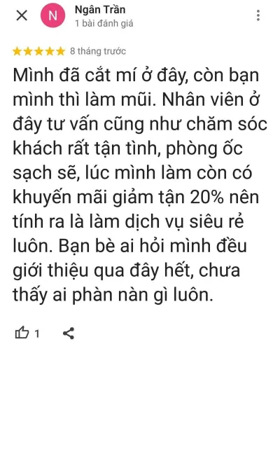 Đánh giá tích cực từ khách hàng (Nguồn: BlogAnChoi)