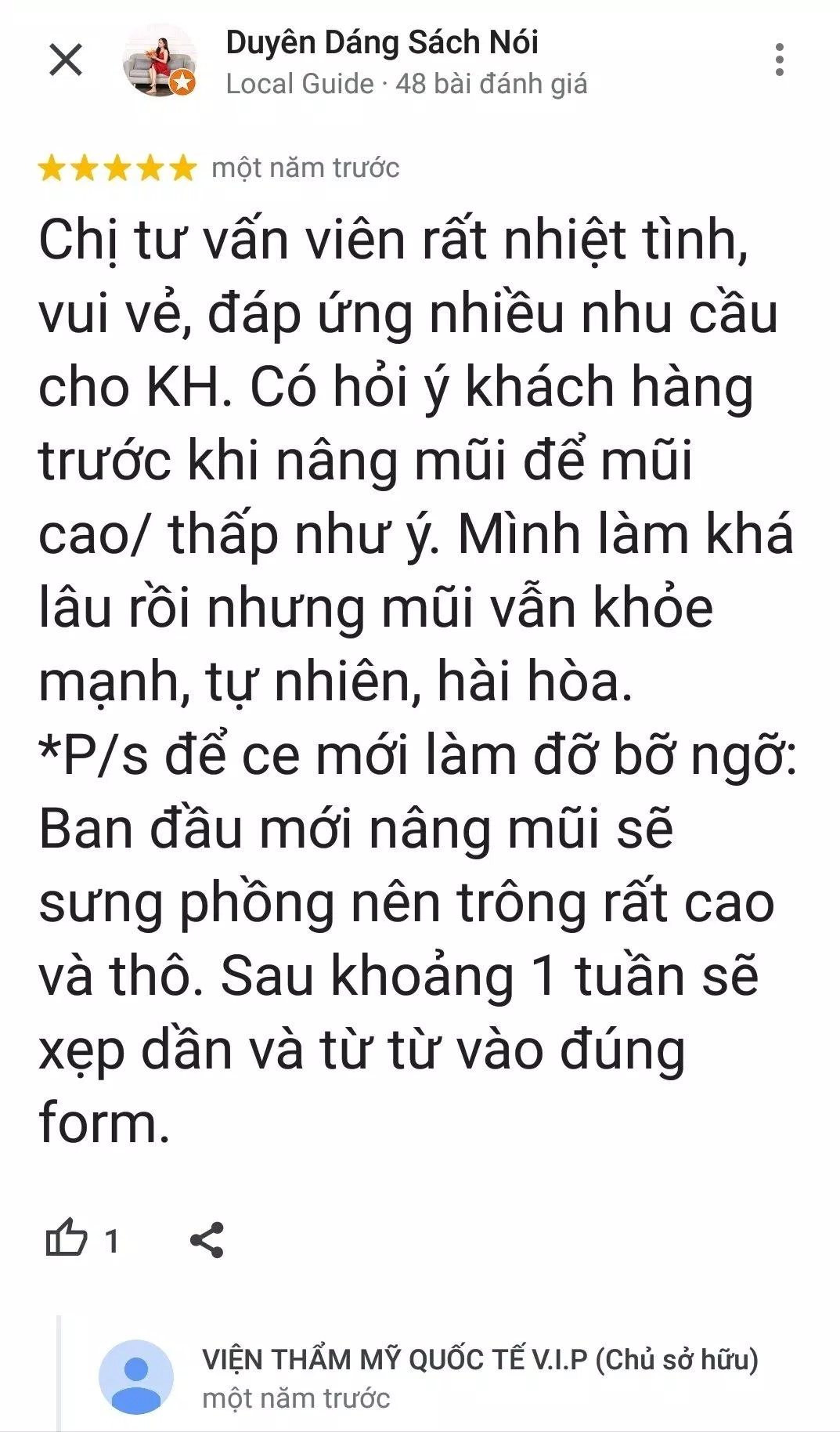 Đánh giá tích cực từ khách hàng (Nguồn: BlogAnChoi)