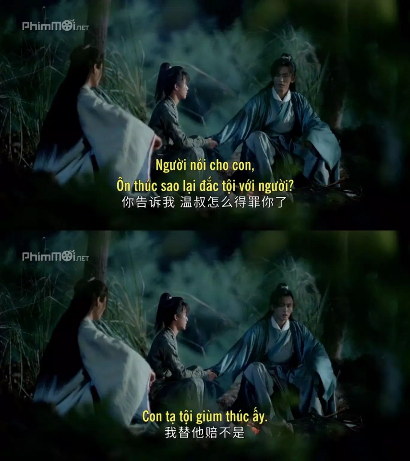 Nhưng lại bênh ngay Ôn thúc. (Ảnh: BlogAnChoi)