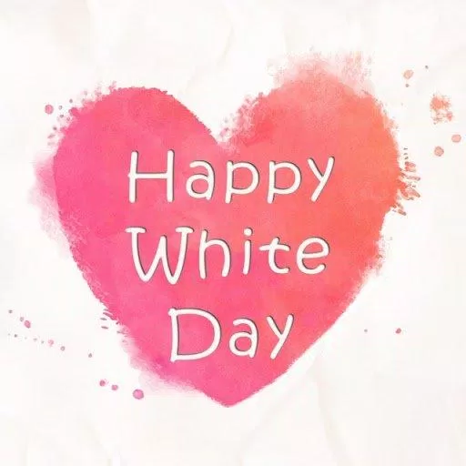 Thiệp Valentine Trắng tim đỏ (Ảnh: Internet)