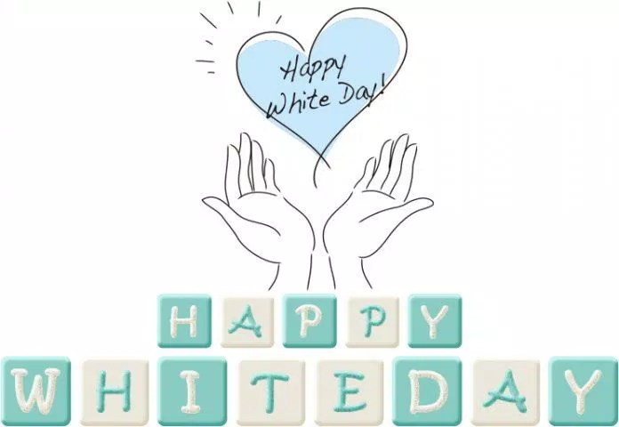 Thiệp Valentine Trắng cưng (Ảnh: Internet)