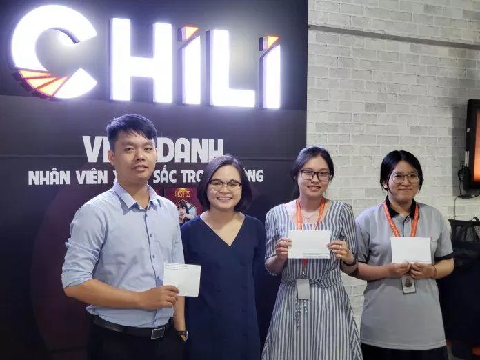 Team Công ty Thiết kế Web CHILI chi nhánh Hà Nội (Ảnh CHILI)