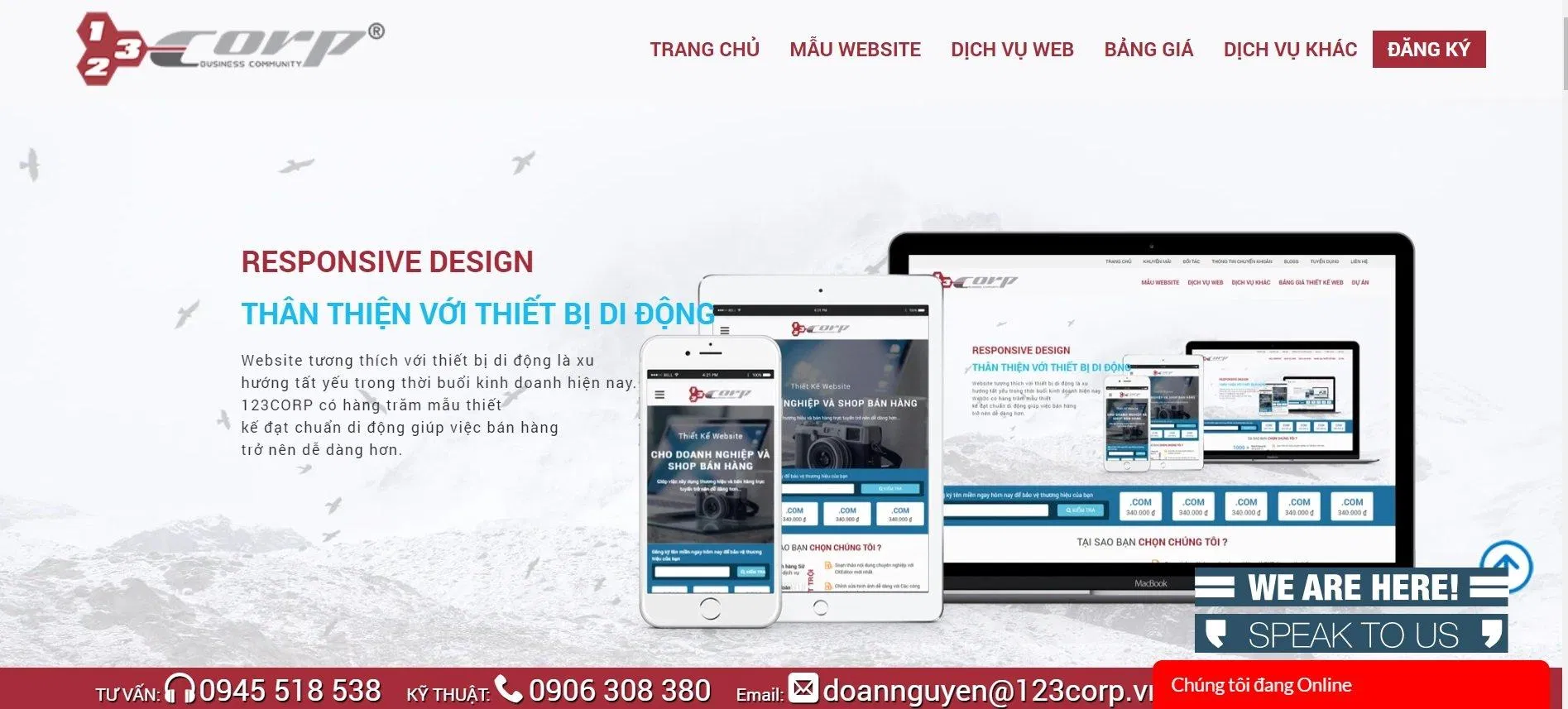 Công ty Thiết kế web 123Corp (Ảnh Thiết kế web 123Corp) Công ty Thiết kế web 123Corp (Ảnh Thiết kế web 123Corp)