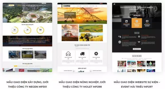 Một số thiết kế của WEB MYPAGE (Ảnh WEB MYPAGE)