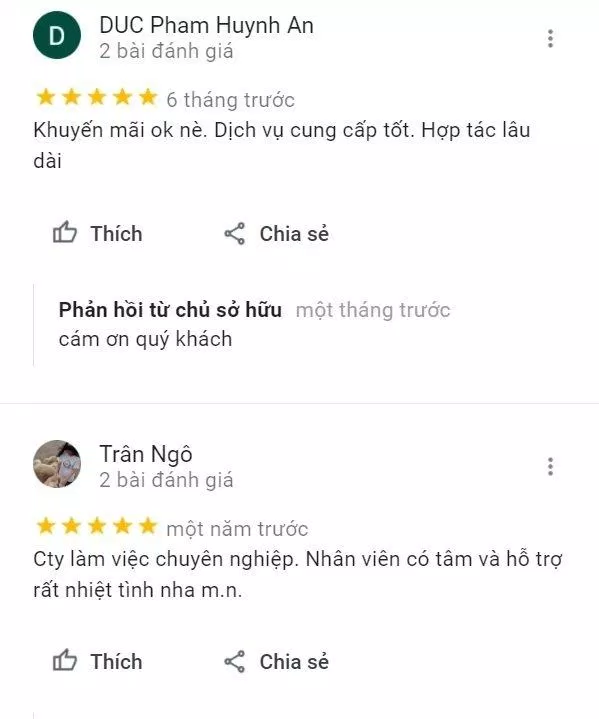 Review của khách hàng về VIETIT (Ảnh BlogAnChoi)