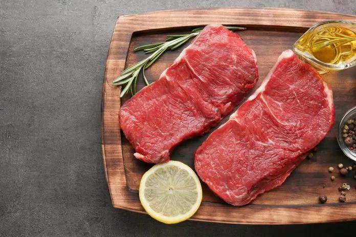Thịt đỏ có thể khiến cơ thể lão hóa nhanh hơn. (Nguồn: Internet)