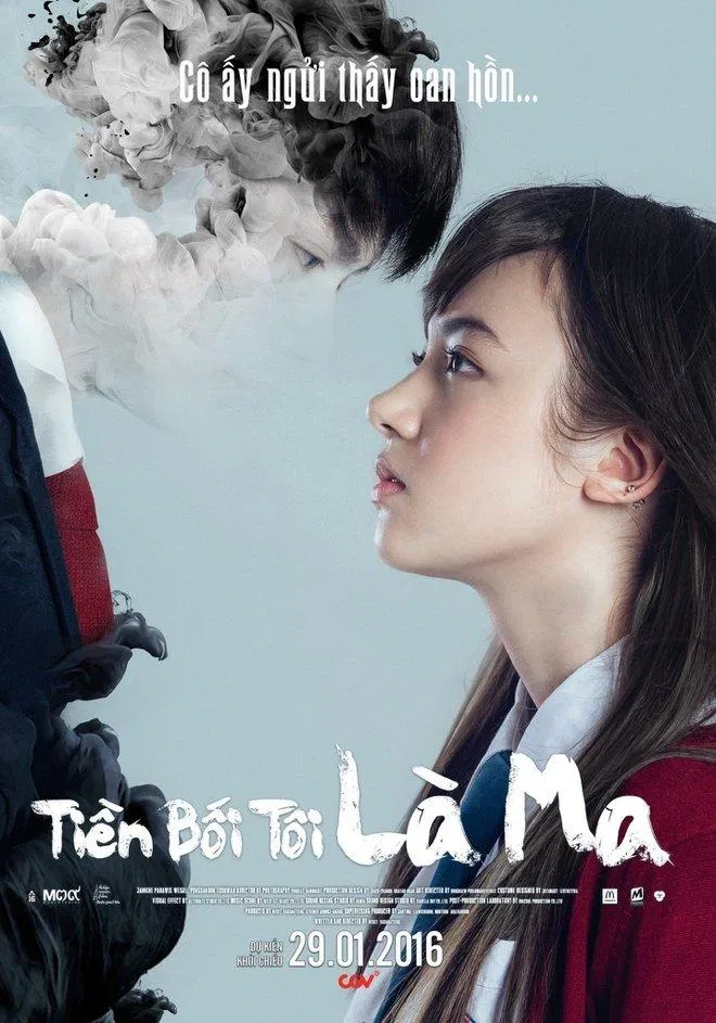 Poster phim Tiền Bối Tôi Là Ma (Nguồn: Internet)