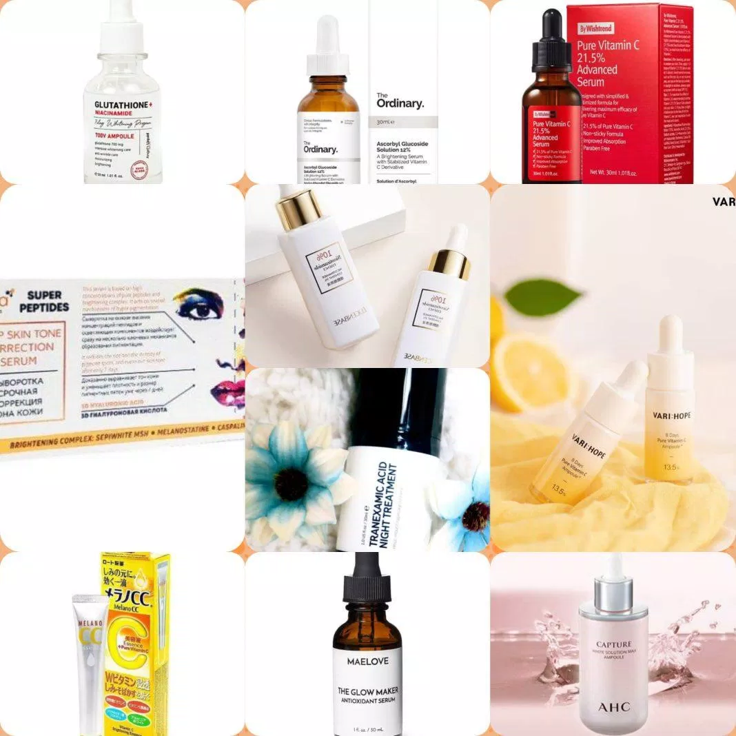 TOP 10 serum dưỡng trắng da tốt nhất, hiệu quả nhất ( Nguồn: internet)
