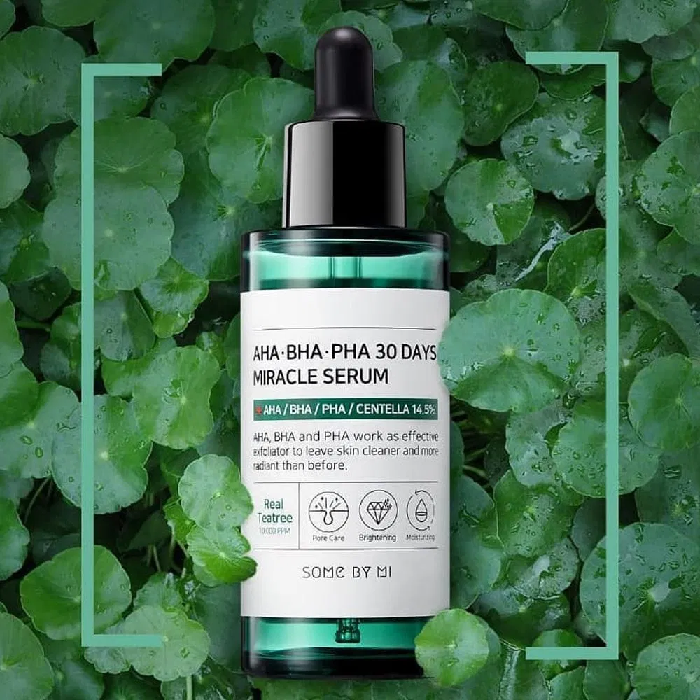 Some By Mi AHA - BHA - PHA 30 Days Miracle Serum có khả năng trị mụn hiệu quả. Some By Mi AHA - BHA - PHA 30 Days Miracle Serum có khả năng trị mụn hiệu quả.