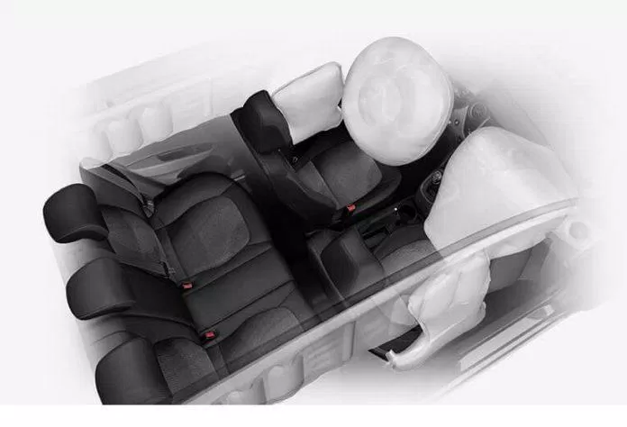 Hệ thống túi khí của Hyundai Grand i10 (Nguồn: Internet)