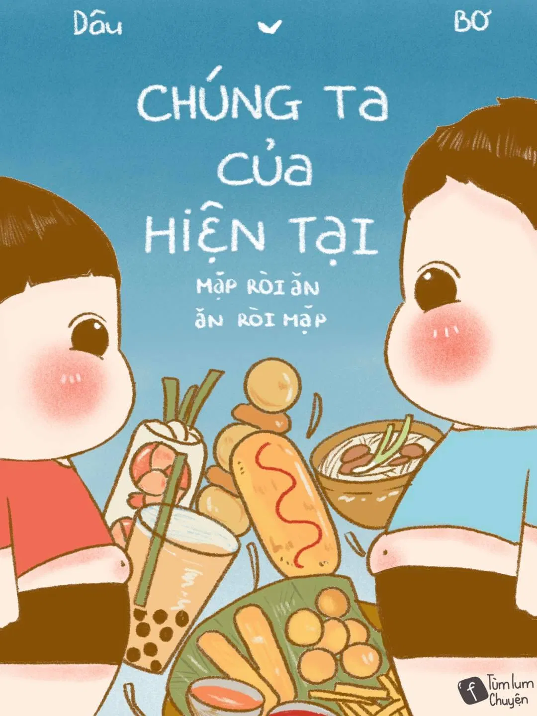 Cặp đôi ngọt ngao của Tùm lum chuyện - Bơ và Dâu. Nguồn: Fanpage Tùm lum chuyện