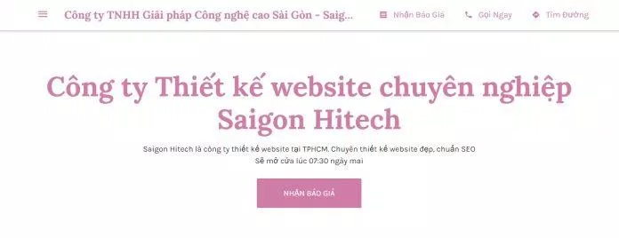 Giải pháp Công nghệ cao Sài Gòn - Saigon Hitech (Ảnh Saigon Hitech)