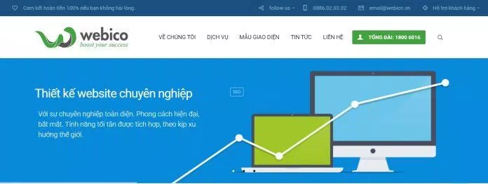 Thiết Kế Web Chuyên Nghiệp - WEBICO (Ảnh WEBICO)