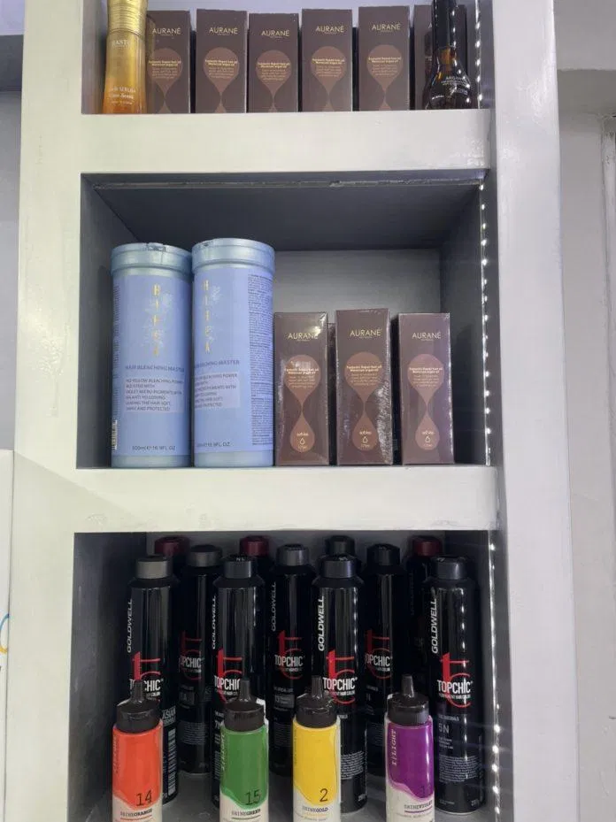Lali-N Salon sử dụng các sản phẩm cao cấp từ các thương hiệu nổi tiếng. (ảnh: Lali-N Salon)