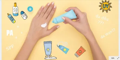 Lựa chọn kem chống nắng phù hợp sẽ giúp bảo vệ da tốt hơn trước ánh nắng mặt trời (ảnh: internet)