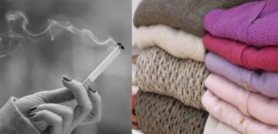 Quần áo và đồ vải rất dễ bị ám mùi thuốc lá (Ảnh: Internet). Quần áo và đồ vải rất dễ bị ám mùi thuốc lá (Ảnh: Internet).