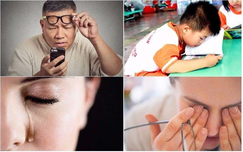 Biểu hiện của cận thị giả giống hệt như cận thị thật (Ảnh: Internet). Biểu hiện của cận thị giả giống hệt như cận thị thật (Ảnh: Internet).