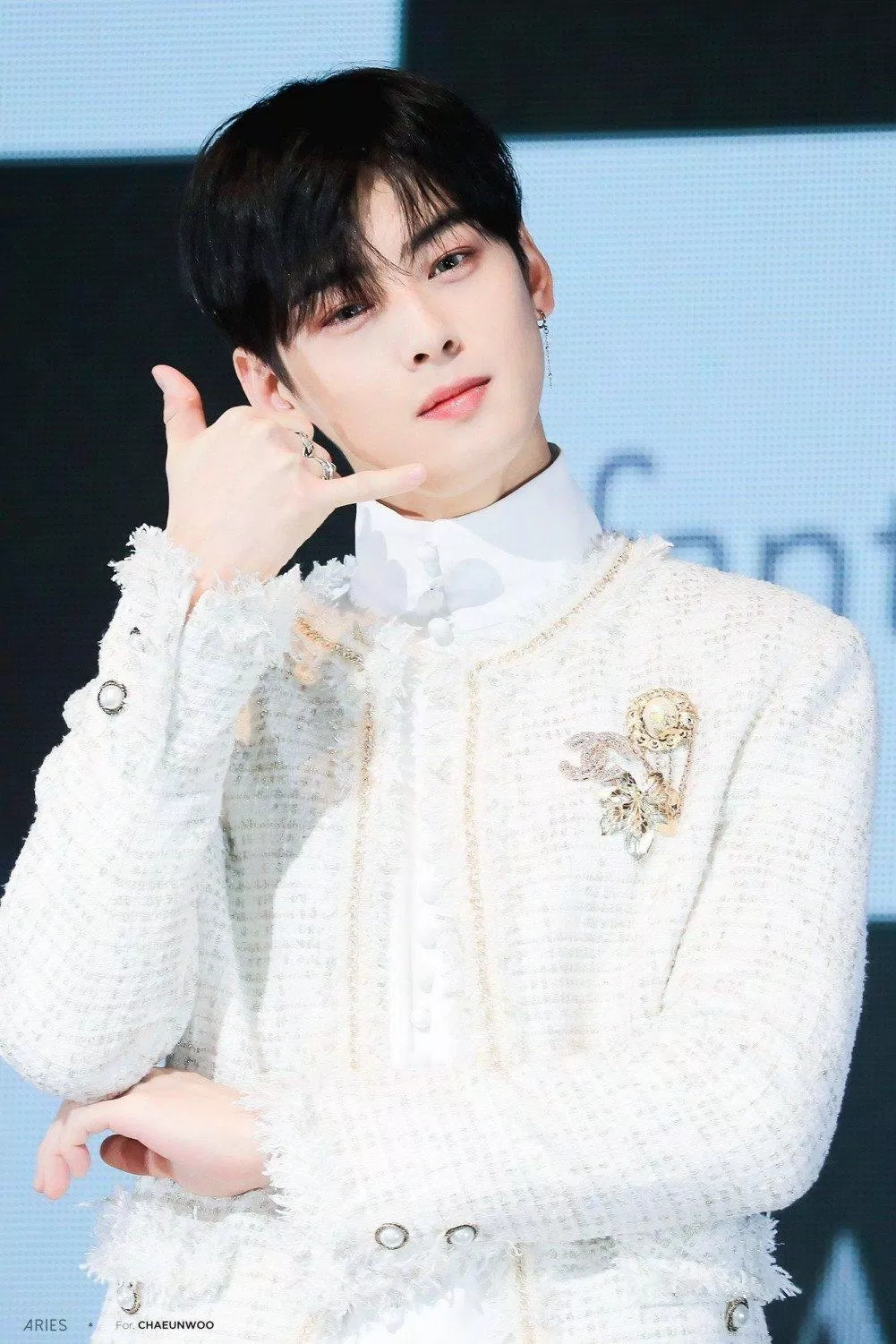 Cha Eunwoo (ASTRO) từng là Hội trưởng Hội học sinh. (Nguồn: Internet)