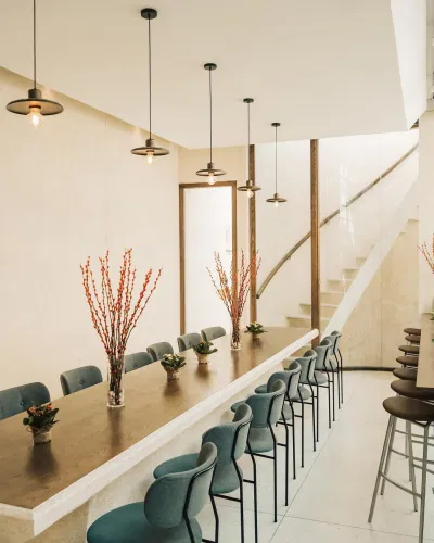 Cách bố trí bên trong quán (ảnh: Instagram @danshari_coffee)