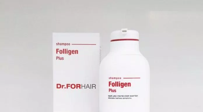 Dầu gội trị rụng tóc, kích mọc tóc Dr. FORHAIR Folligen Plus Shampoo. (ảnh: internet)
