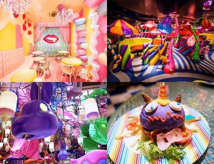 Vài hình ảnh về cách thiết kế và các món ăn không đụng hàng của tiệm Kawaii Monster (Ảnh: Internet). Vài hình ảnh về cách thiết kế và các món ăn không đụng hàng của tiệm Kawaii Monster (Ảnh: Internet).