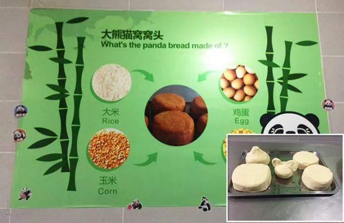 Những nguyên liệu để làm ra "bánh gấu trúc" tại Cơ sở Gấu trúc Đô Giang Yển (Ảnh: Internet).