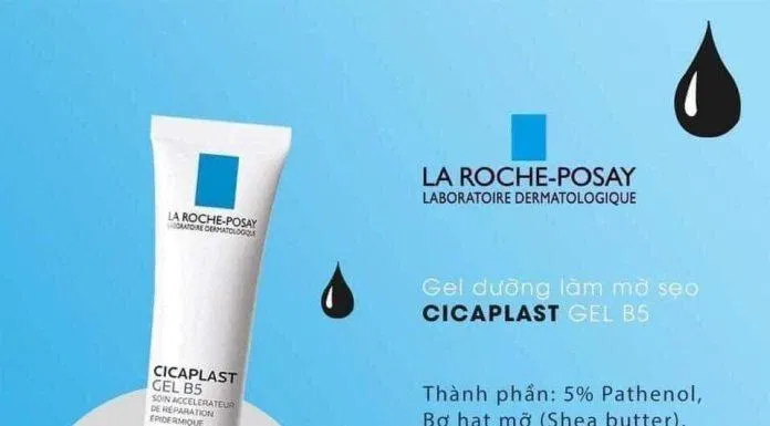 Gel B5 La Roche Posay có chứa Vitamin B5 là thành phần tuyệt vời trong phục hồi da ( Nguồn: internet)