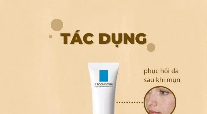 Gel B5 La Roche Posay có công dụng trong việc trị mụn, trị thâm cho da ( Nguồn: internet)