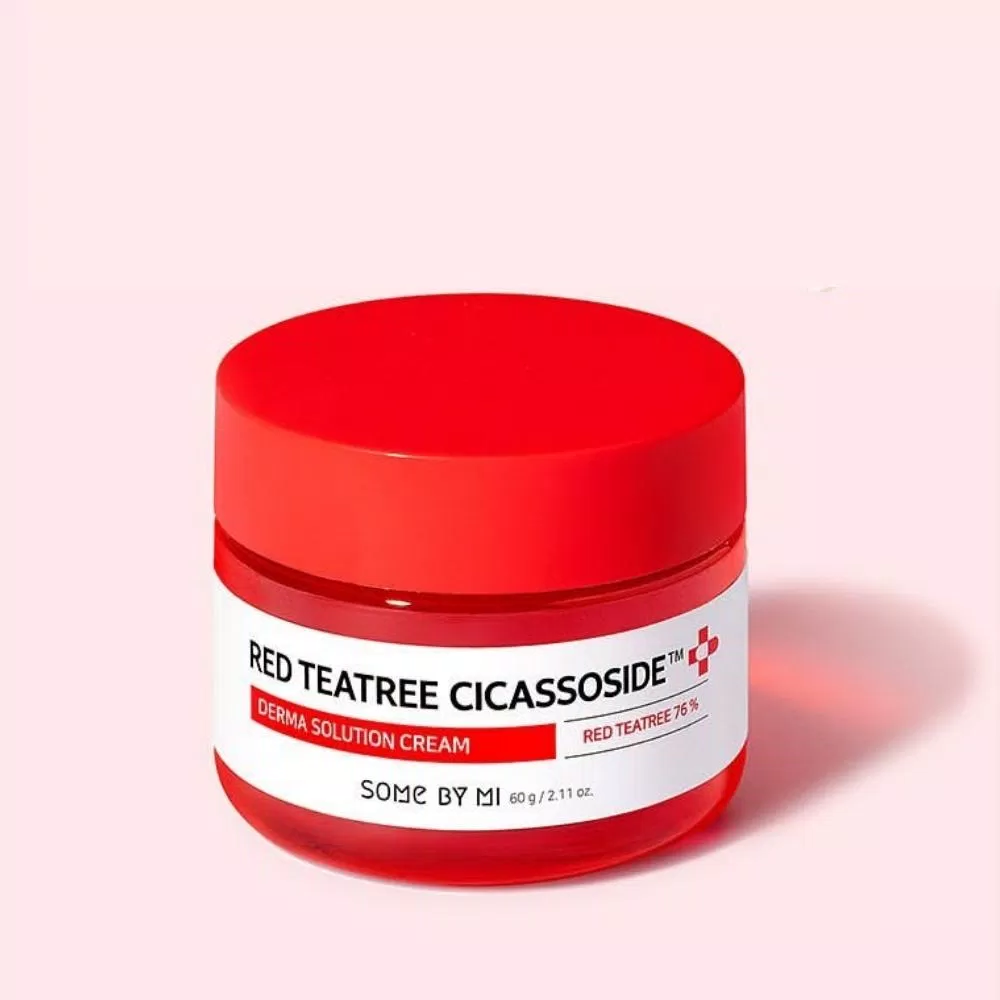 Gel dưỡng ẩm trị thâm mụn Some By Mi Red Tea Tree Cicassoside Final Solution Cream. (ảnh: internet)