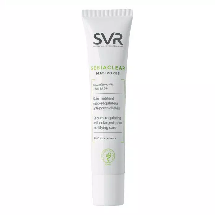 Kem dưỡng ẩm trị mụn và lỗ chân lông SVR Sebiaclear Mat + Pores. (ảnh: internet)