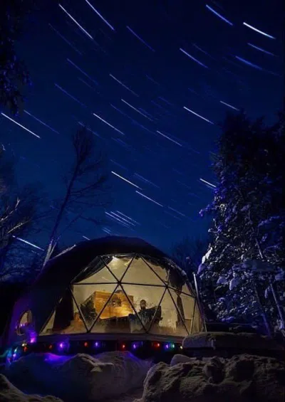 Đầy đủ tiện nghi những vẫn gần gũi với thiên nhiên, đó là phương châm của glamping (Ảnh: Internet). Đầy đủ tiện nghi những vẫn gần gũi với thiên nhiên, đó là phương châm của glamping (Ảnh: Internet).