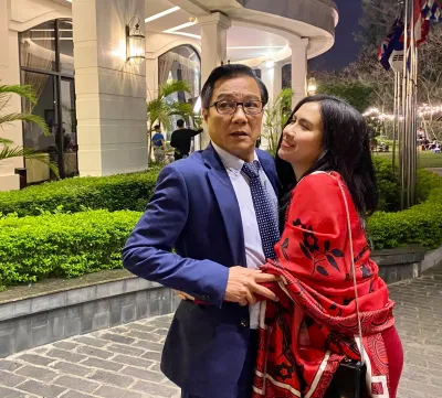 Ông Tín và bồ nhí (Nguồn: Internet)