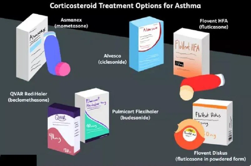 Nhiều loại thuốc hen có bản chất là steroid, liệu có gây hại cho cơ thể? (Ảnh: Internet). Nhiều loại thuốc hen có bản chất là steroid, liệu có gây hại cho cơ thể? (Ảnh: Internet).