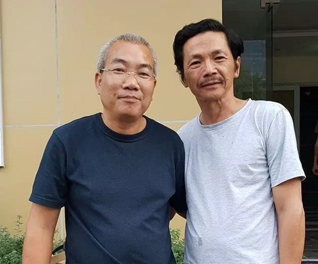 Đạo diễn Nguyễn Danh Dũng (trái) ra mắt phim mới Hương vị tình bạn (Ảnh: Internet)