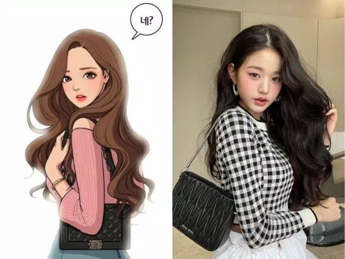 Jang Won Young (IZ*ONE) sở hữu ngoại hình như bước ra từ truyện tranh. (Nguồn: Internet)