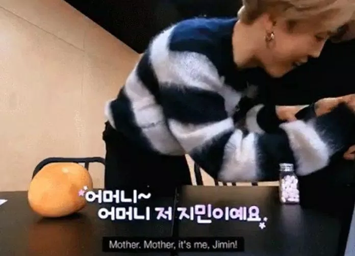 Jimin gọi mẹ Jungkook một cách thân thiết (Ảnh: Internet)
